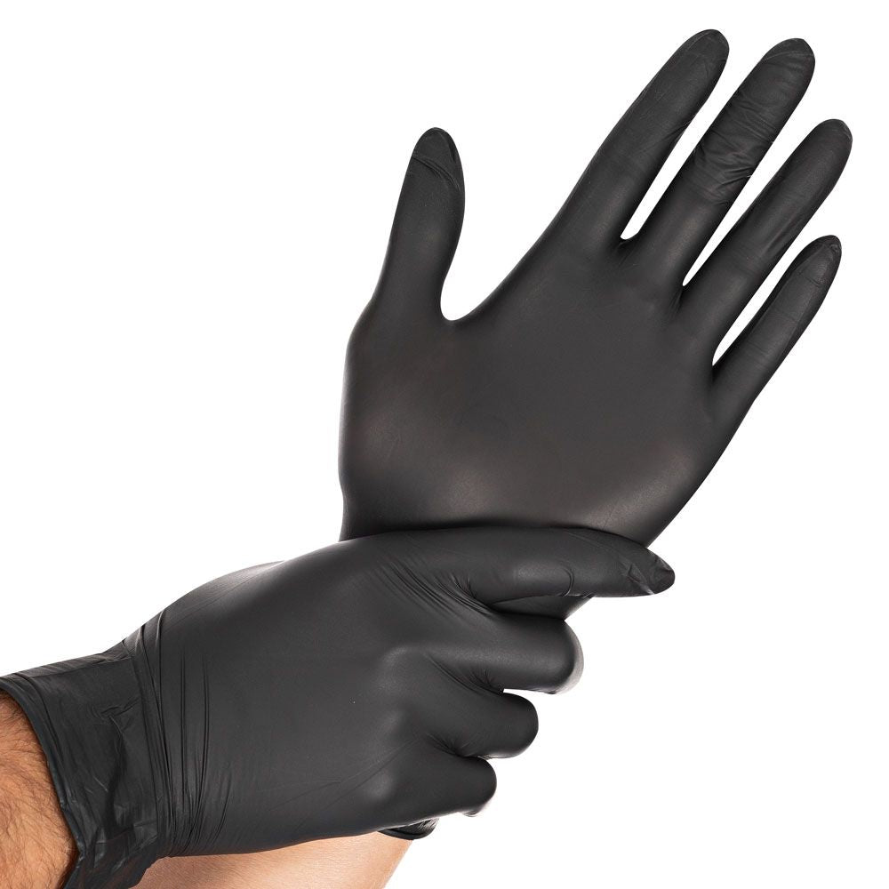 LATEX HANDSCHUHE “XL” UNGEP SCHWARZ